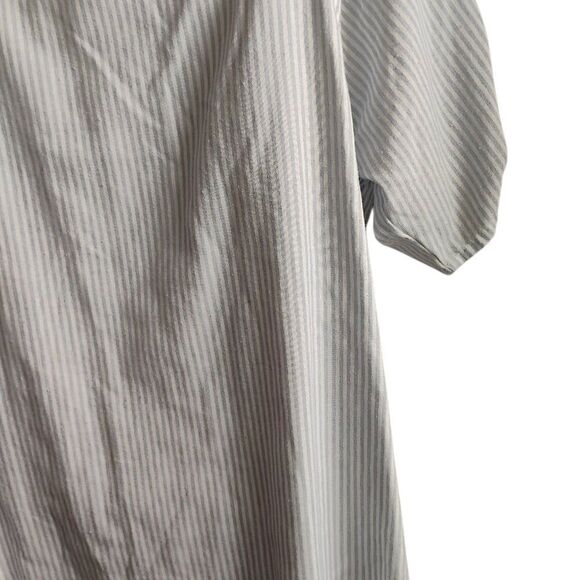 Judith March Blue and White Dolman Sleeve Dress - Picture 10 of 14